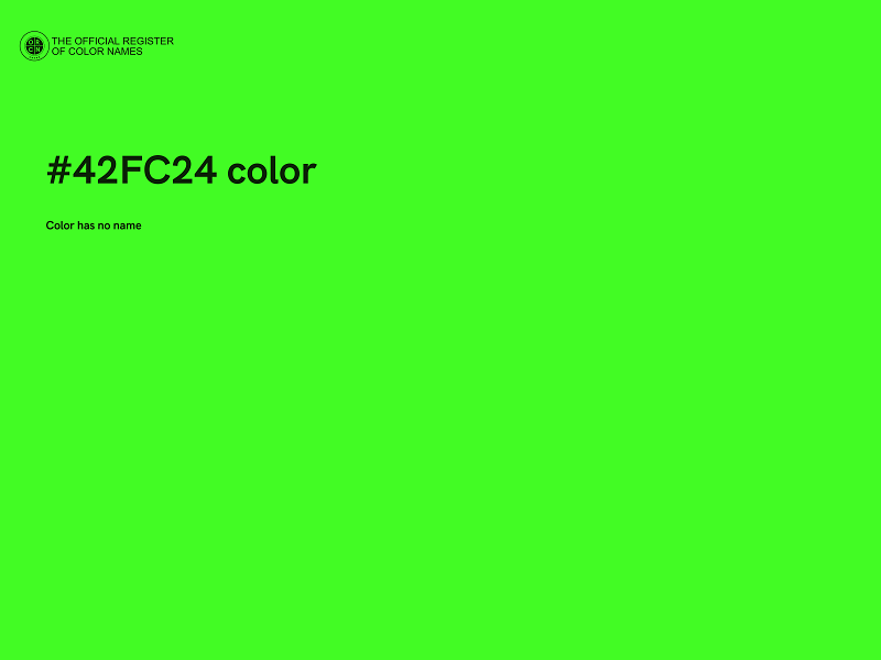 #42FC24 color image