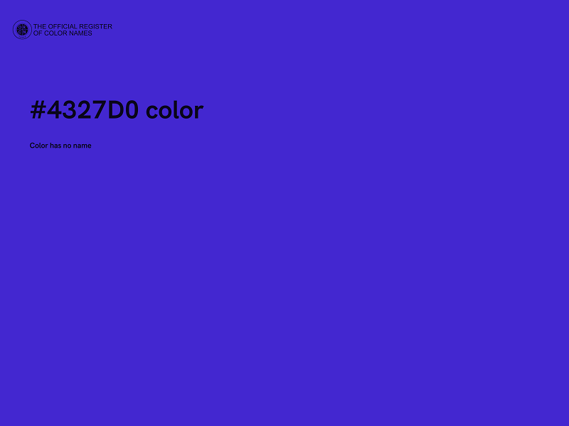 #4327D0 color image