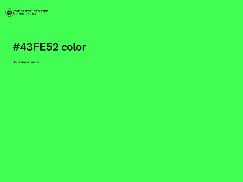 #43FE52 color image