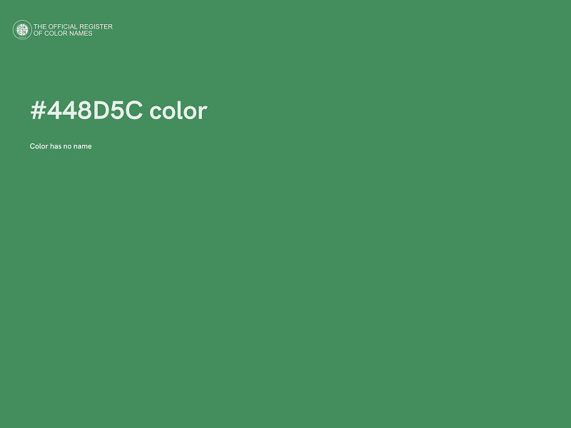 #448D5C color image