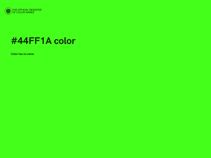 #44FF1A color image