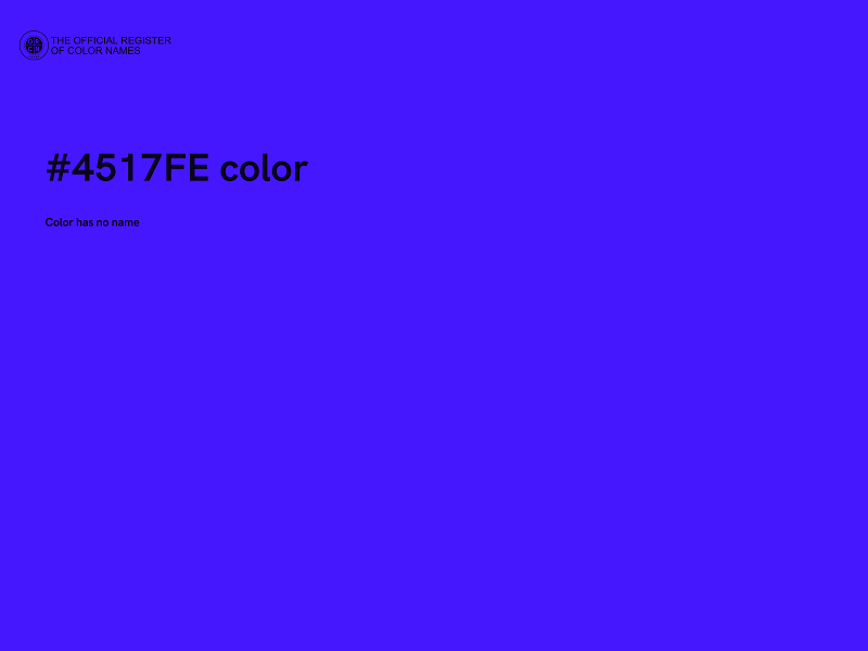 #4517FE color image