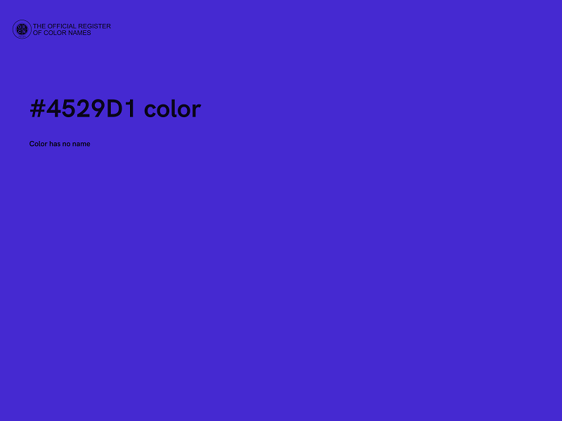 #4529D1 color image