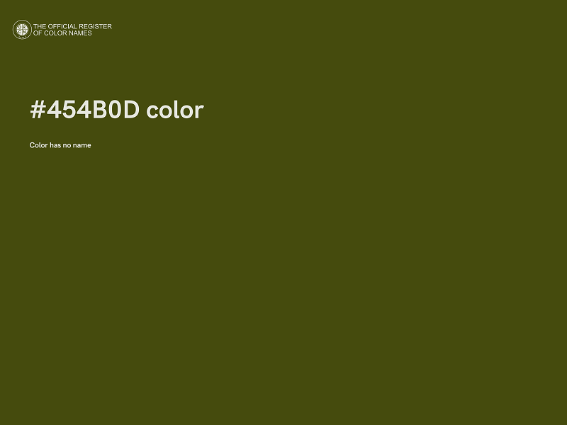 #454B0D color image