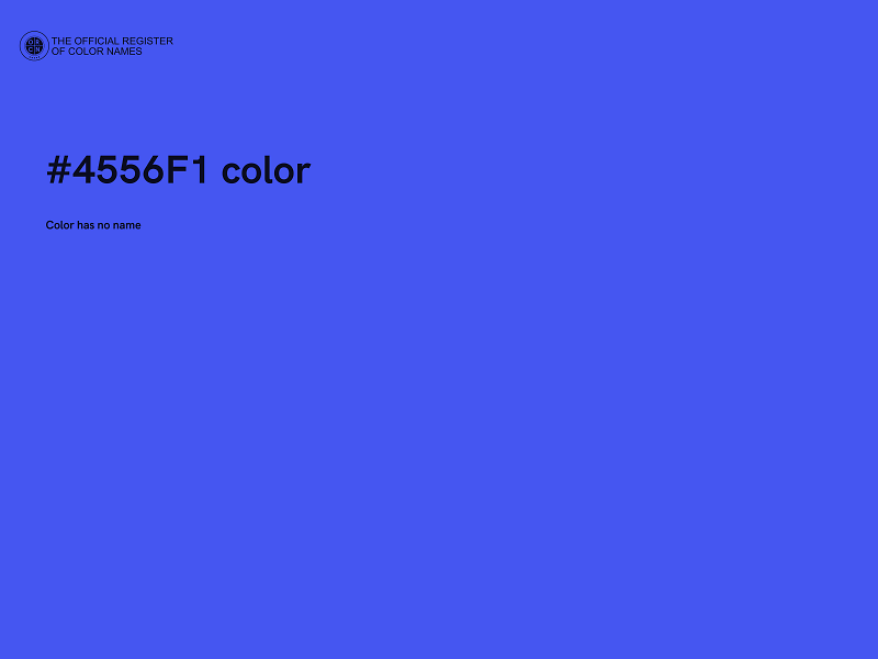 #4556F1 color image