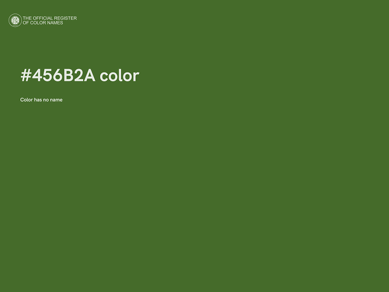 #456B2A color image