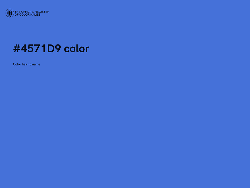 #4571D9 color image