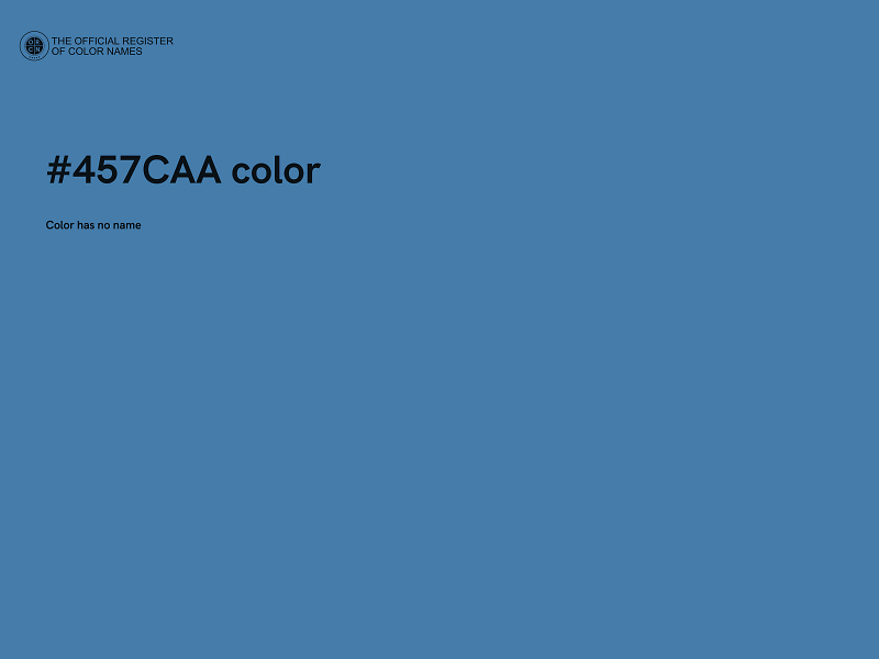 #457CAA color image