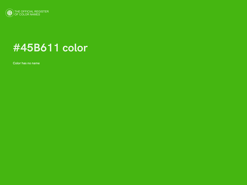 #45B611 color image