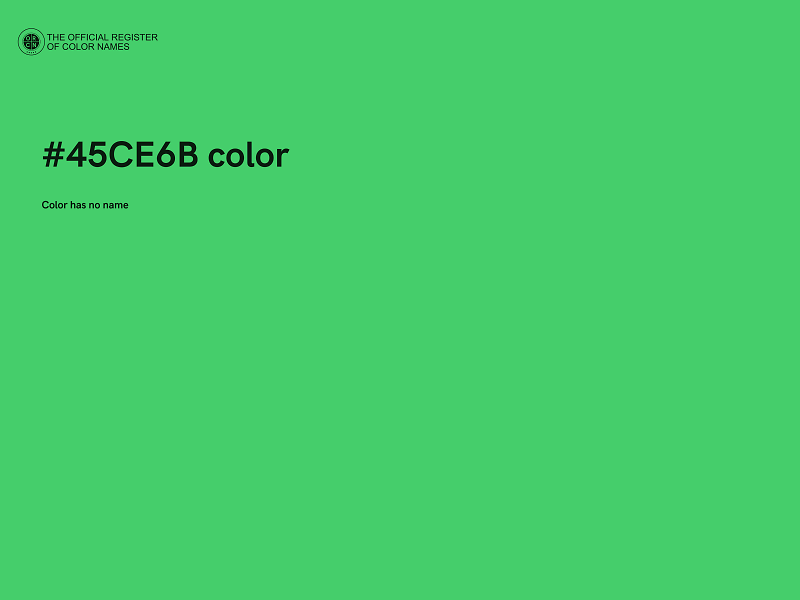 #45CE6B color image