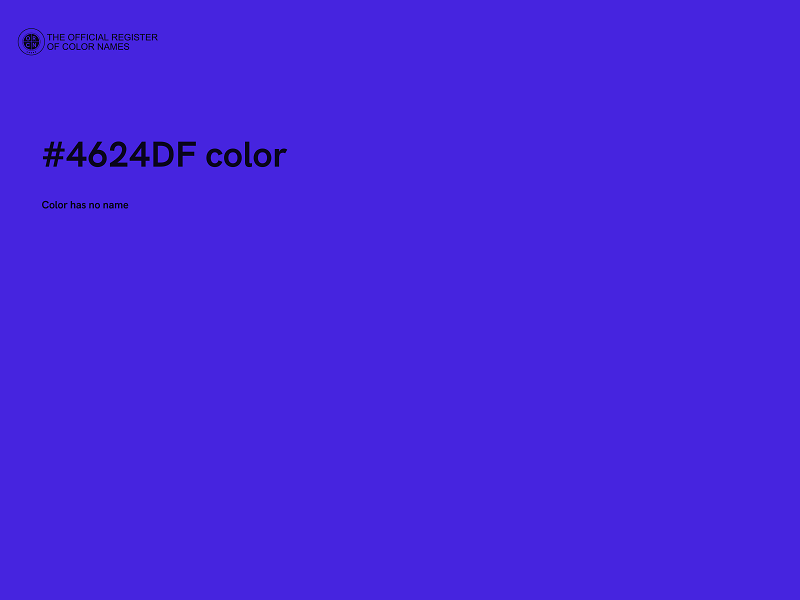 #4624DF color image