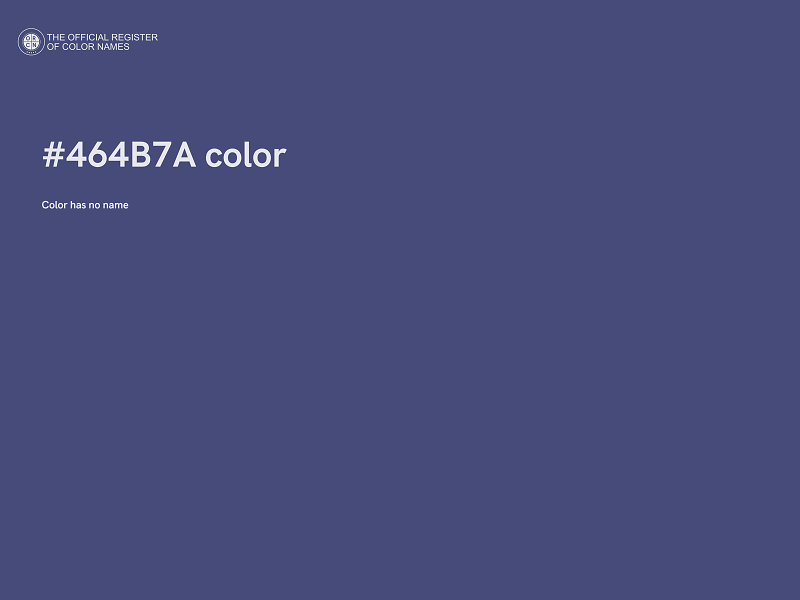 #464B7A color image