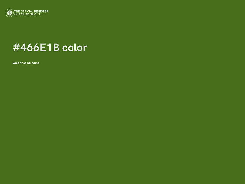 #466E1B color image