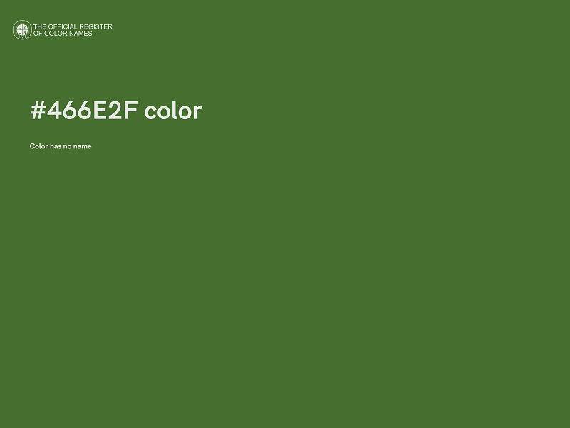 #466E2F color image