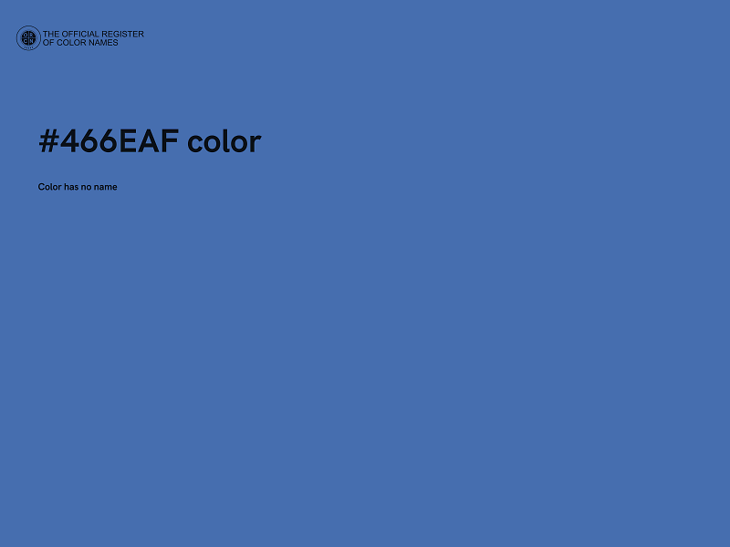 #466EAF color image