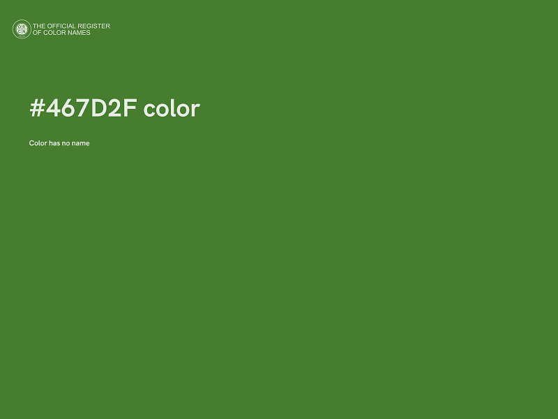 #467D2F color image