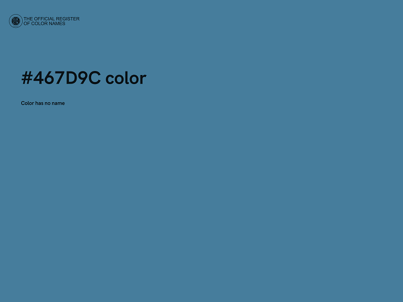 #467D9C color image