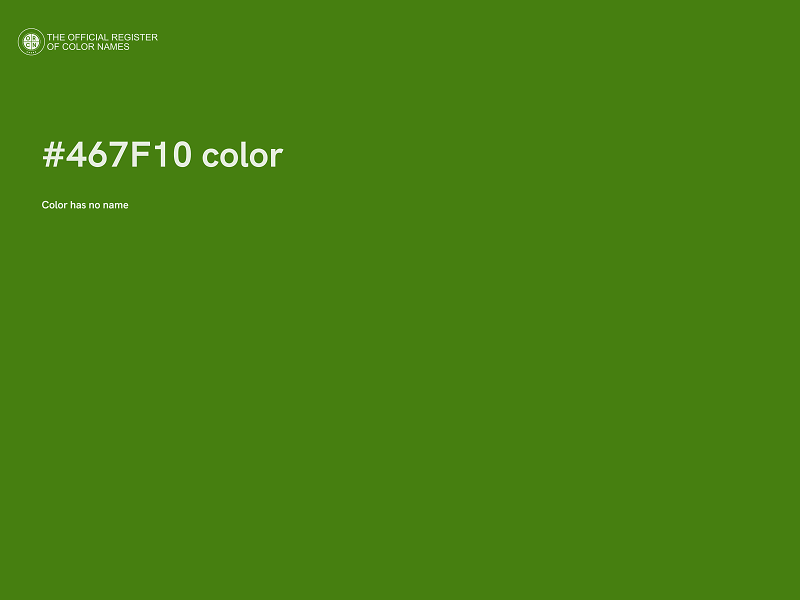 #467F10 color image