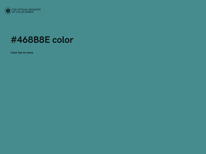 #468B8E color image