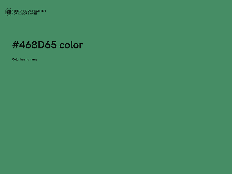 #468D65 color image