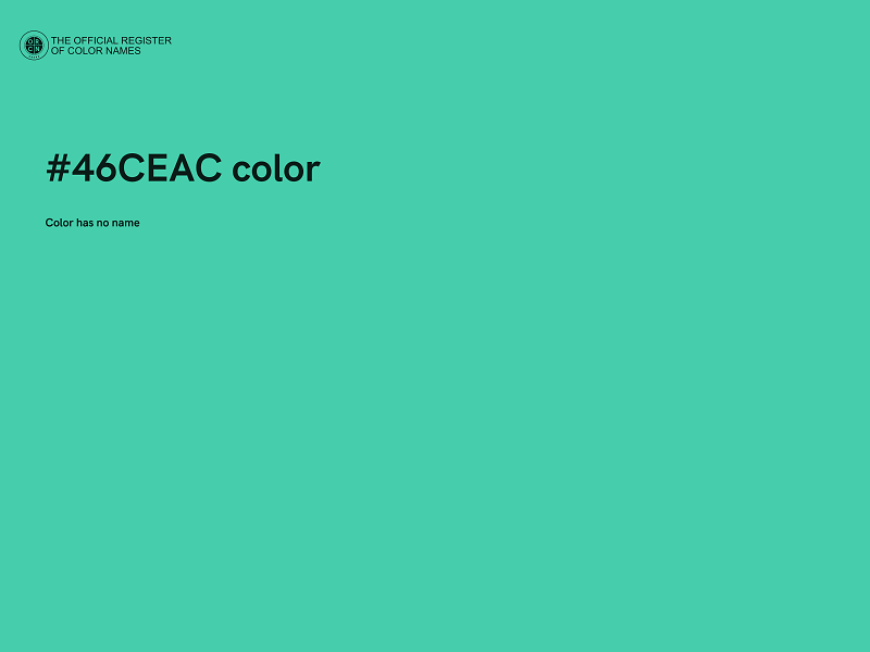 #46CEAC color image