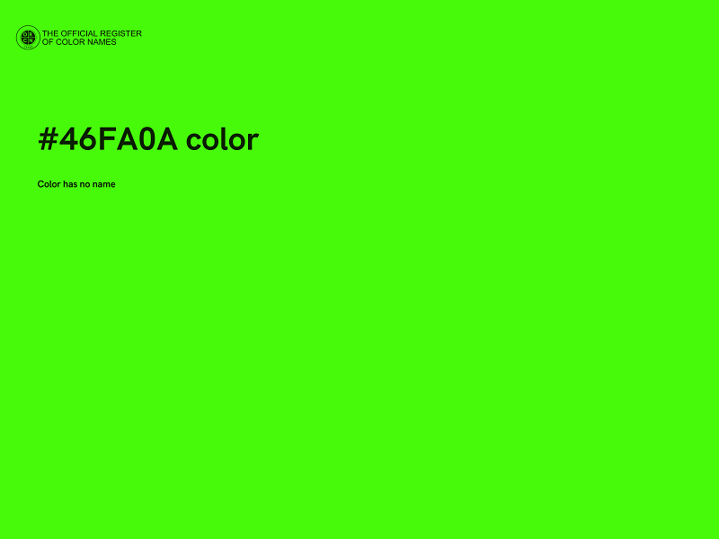 #46FA0A color image