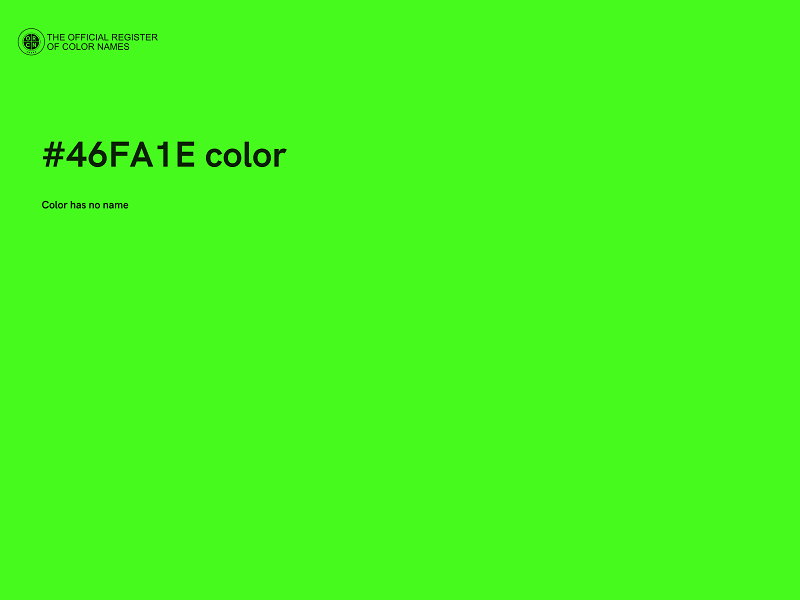 #46FA1E color image