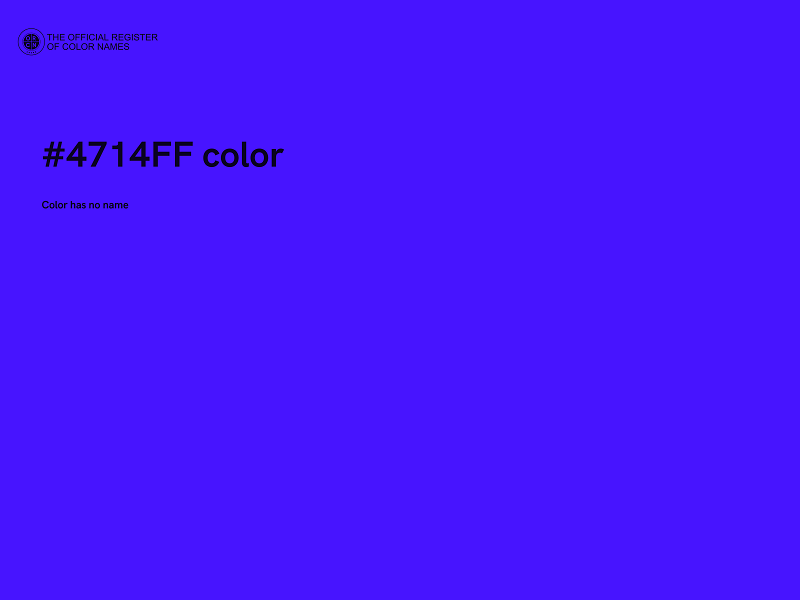 #4714FF color image