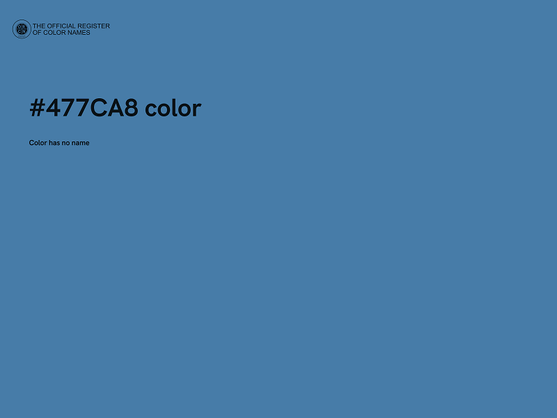 #477CA8 color image