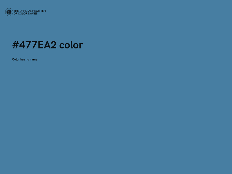 #477EA2 color image