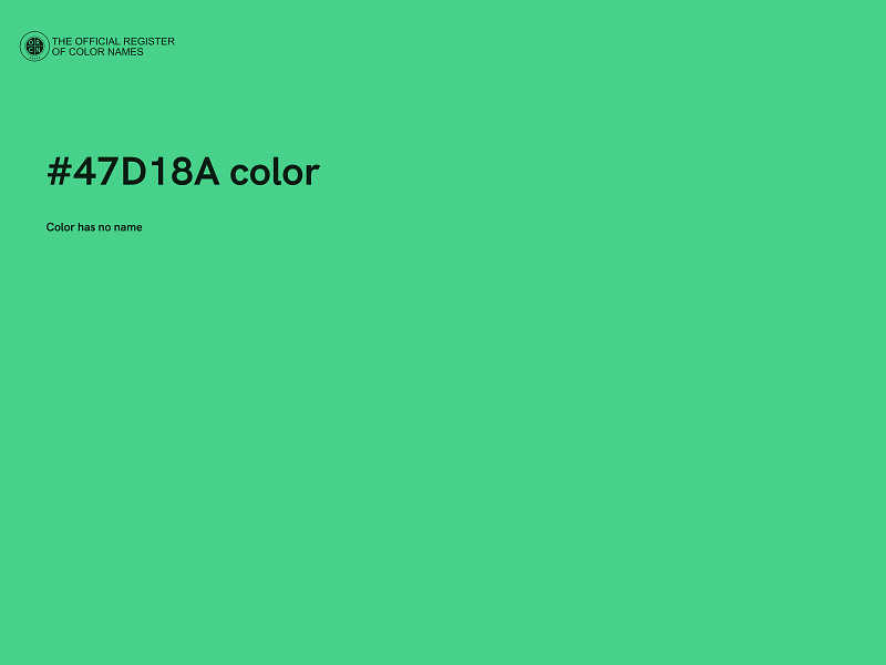 #47D18A color image