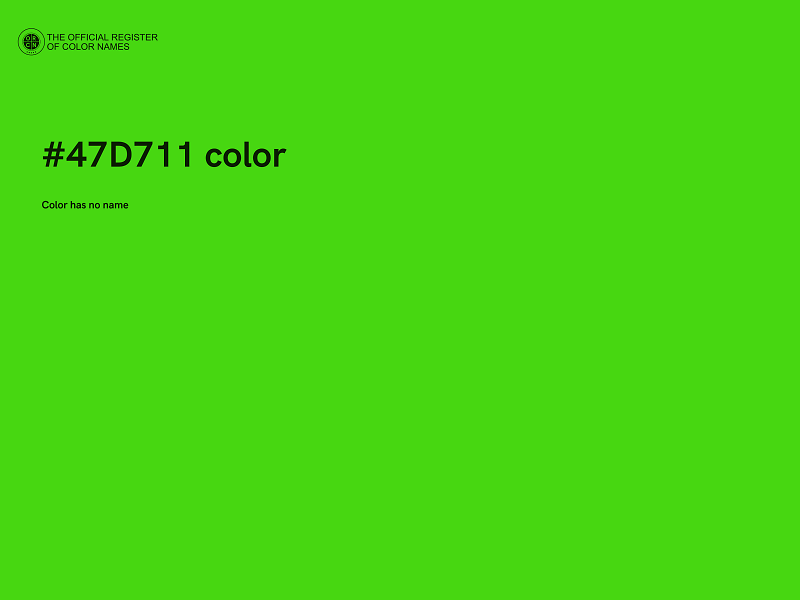 #47D711 color image