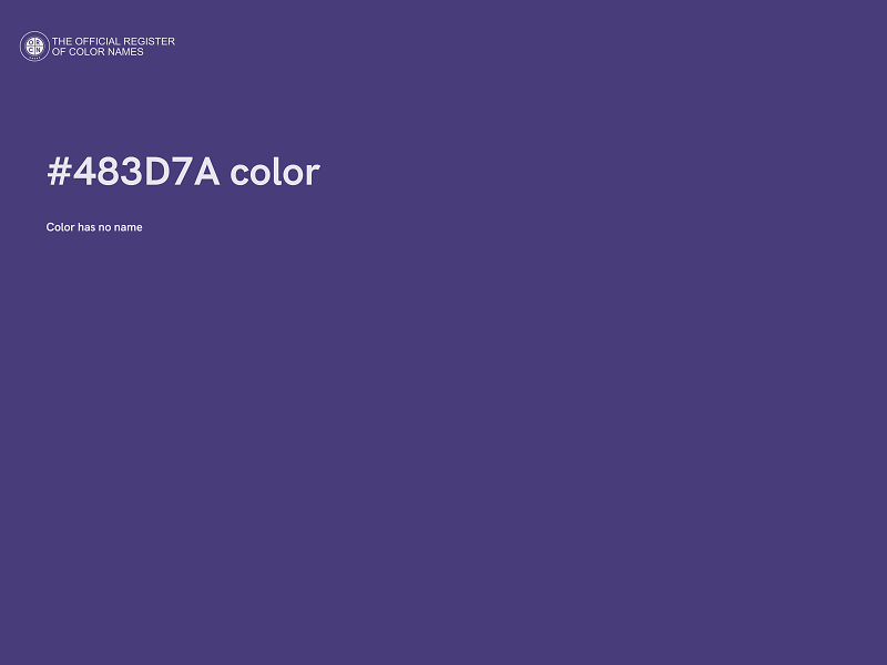 #483D7A color image