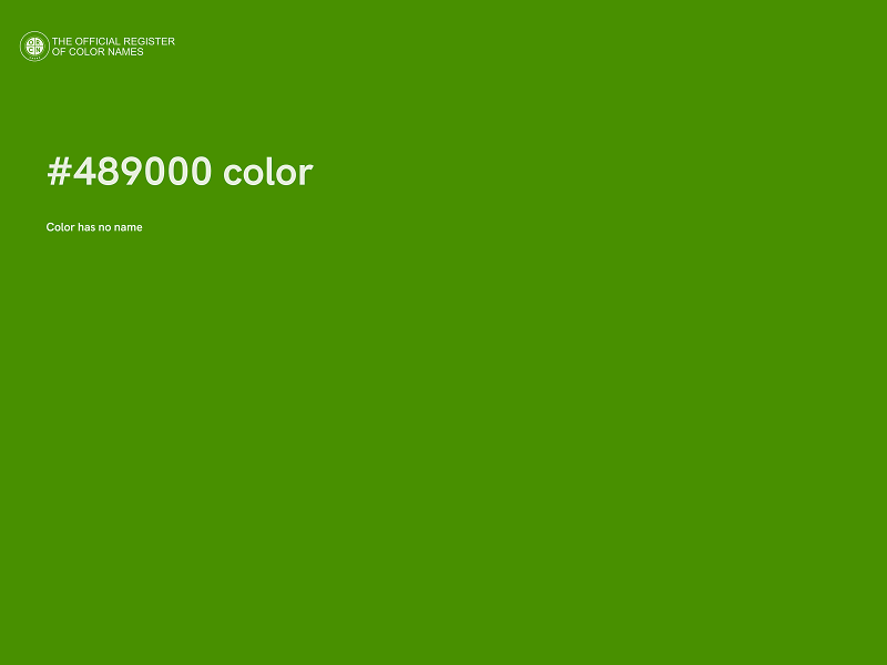 #489000 color image