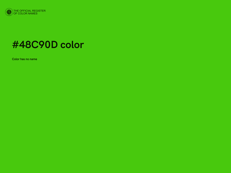 #48C90D color image