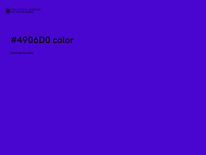 #4906D0 color image