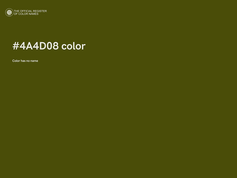 #4A4D08 color image