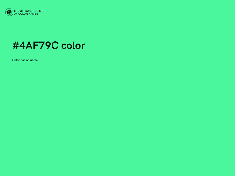 #4AF79C color image