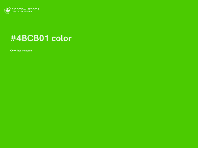 #4BCB01 color image