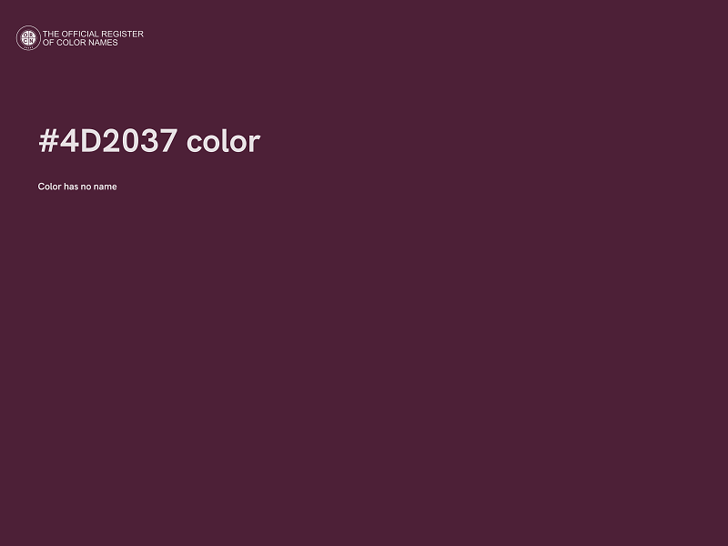 #4D2037 color image