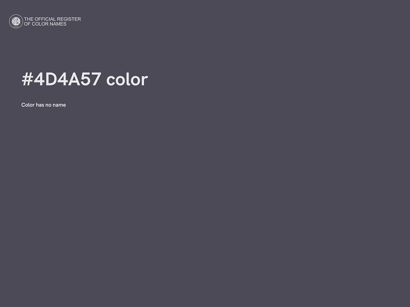 #4D4A57 color image