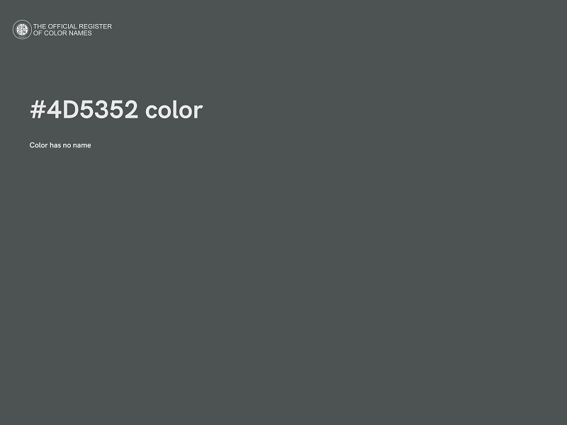 #4D5352 color image