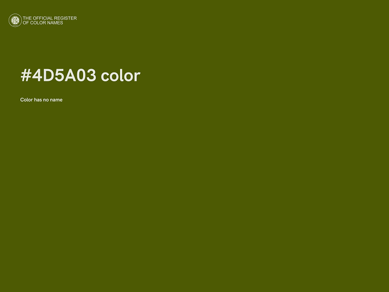 #4D5A03 color image