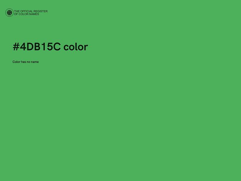 #4DB15C color image