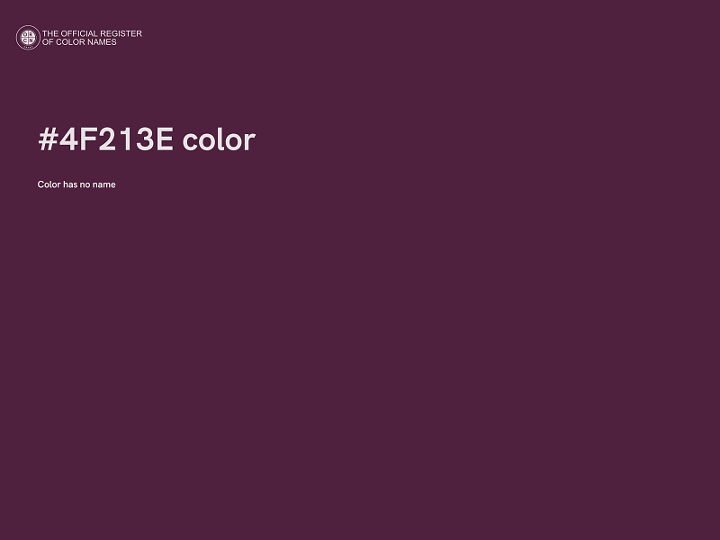 #4F213E color image