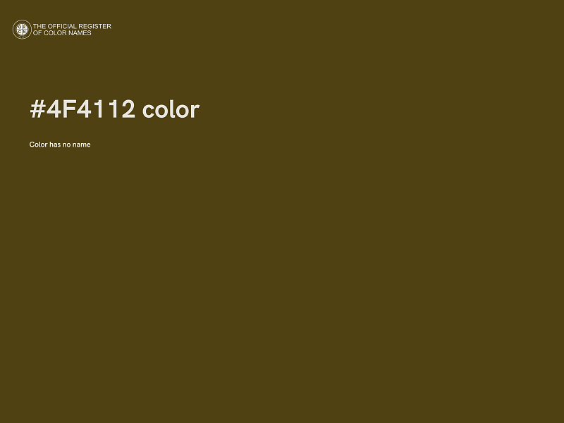 #4F4112 color image