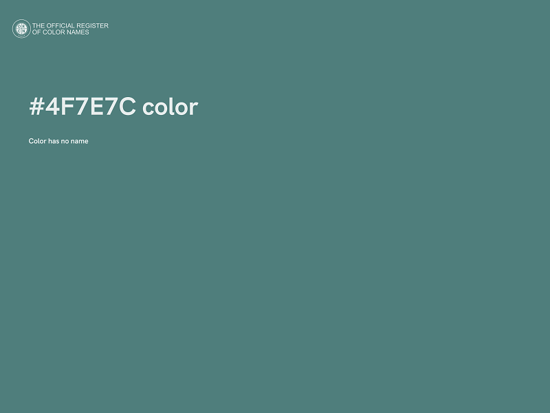 #4F7E7C color image