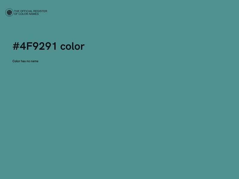 #4F9291 color image