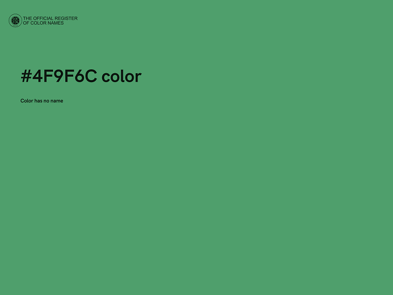 #4F9F6C color image