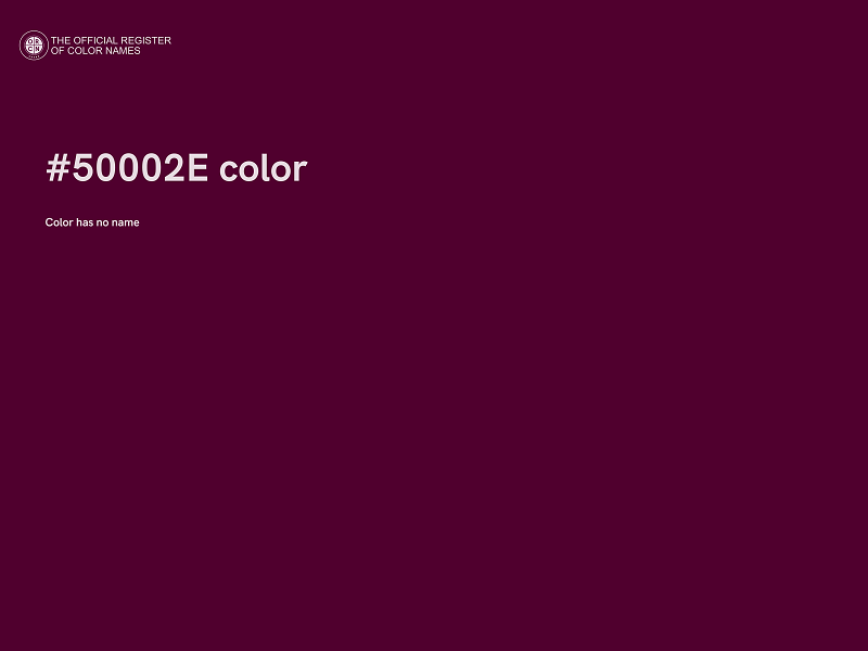 #50002E color image